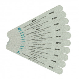Lime à ongles professionnelle droite 80/80 Estheo x10