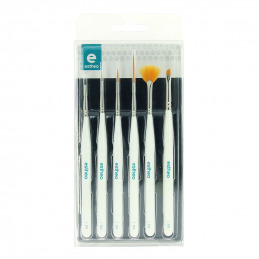 Set professionnel de pinceaux nail art Estheo