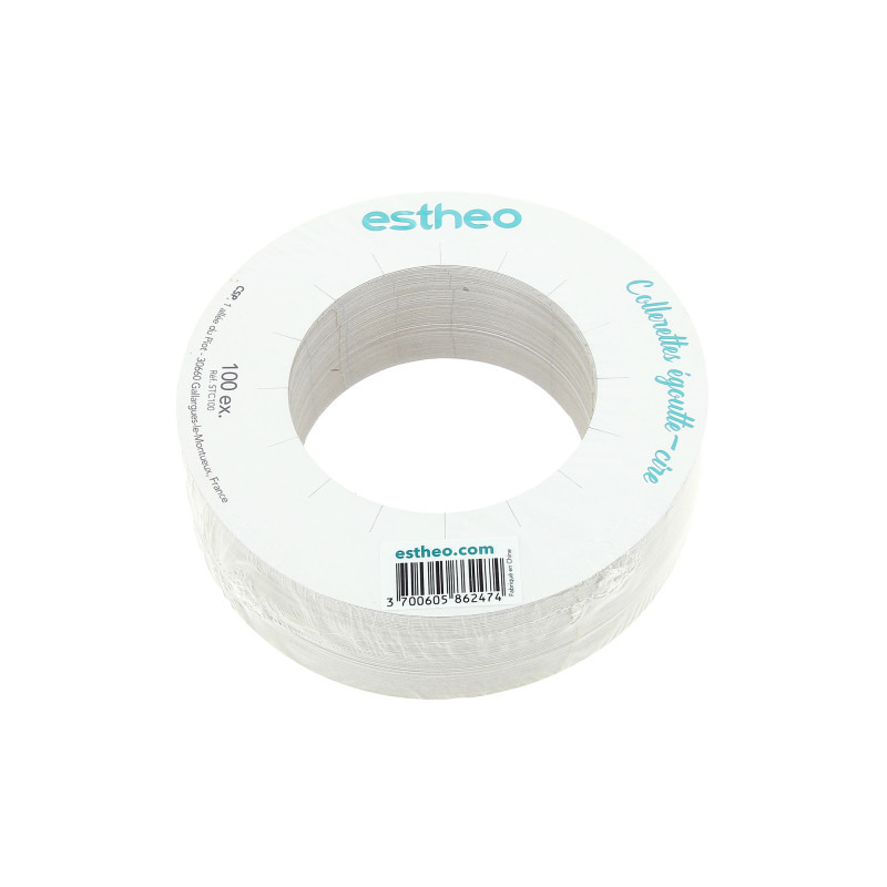 Collerettes de protection pour chauffe-cire x100 Estheo