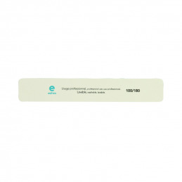Lime à ongles professionnelle rectangulaire blanche Estheo