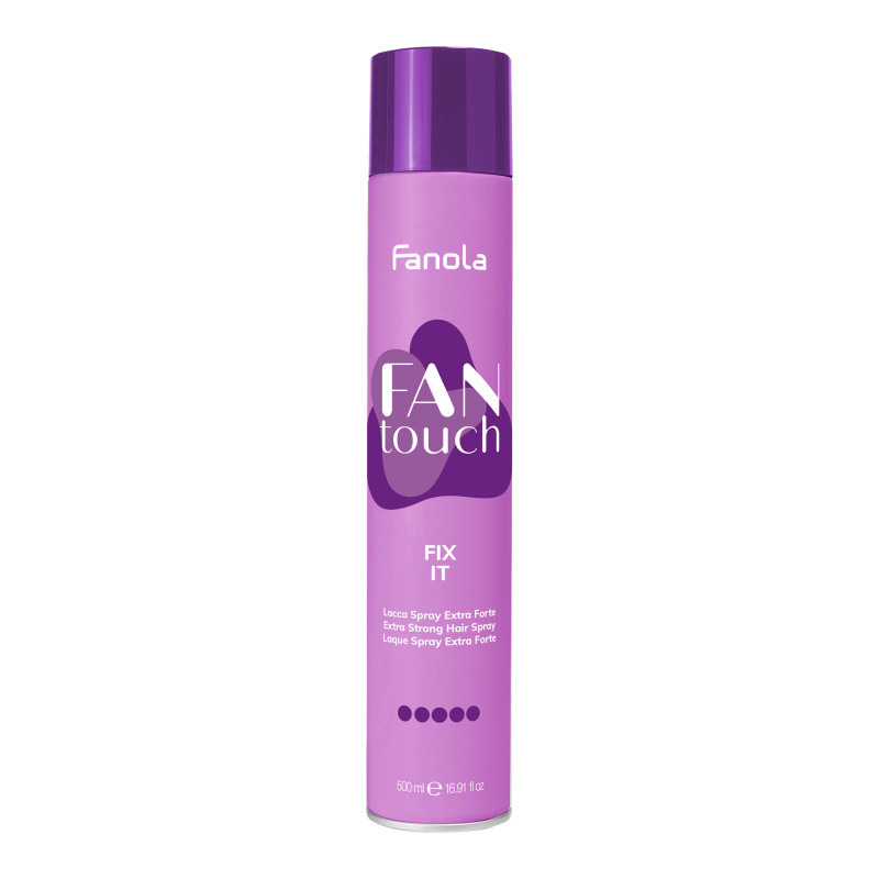 Laque spray extra forte FanTouch 750ML Fanola en salon