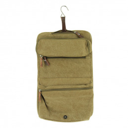 Trousse Trapper en canvas avec crochet métallique