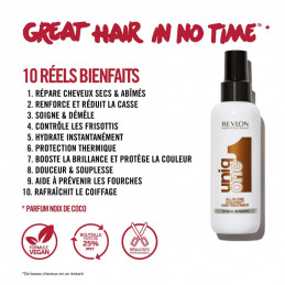 Spray hydratant cheveux UniqOne™ Noix de Coco