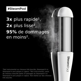 SteamPod 4 lisseur vapeur avec peignes amovibles