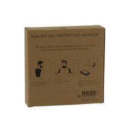 Tablier barber homme avec 2 ventouses Pure Men Tolerance