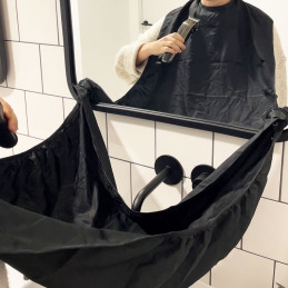 Tablier pour coiffeur homme avec sac de rangement