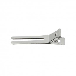 Clips métal double x100 Sibel pour mise en plis
