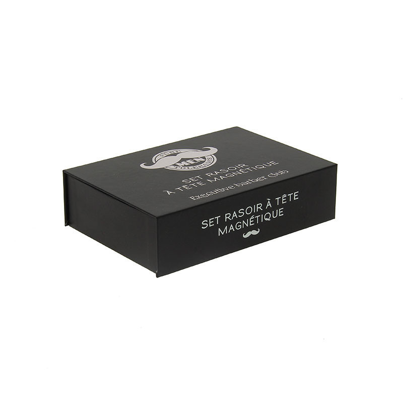 Rasoir coiffeur noir à tête magnétique Pure Men Tolerance
