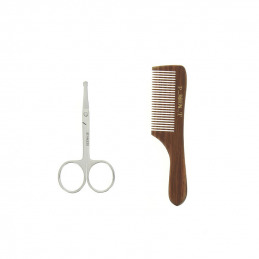 Kit barbe avec peigne bambou et brosse sanglier