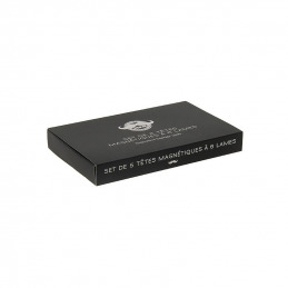 Set de recharges magnétiques pour rasoir coiffeur