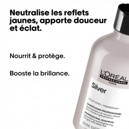 Shampoing pour cheveux blancs Silver 500 ml