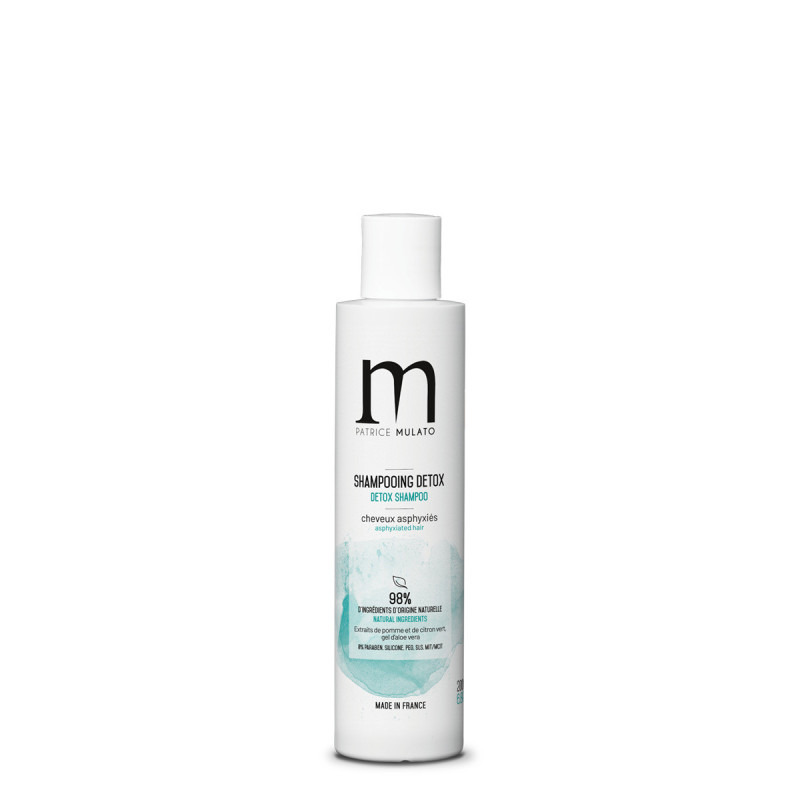 Shampooing traitant détox cheveux asphyxiés 200 ml - Mulato