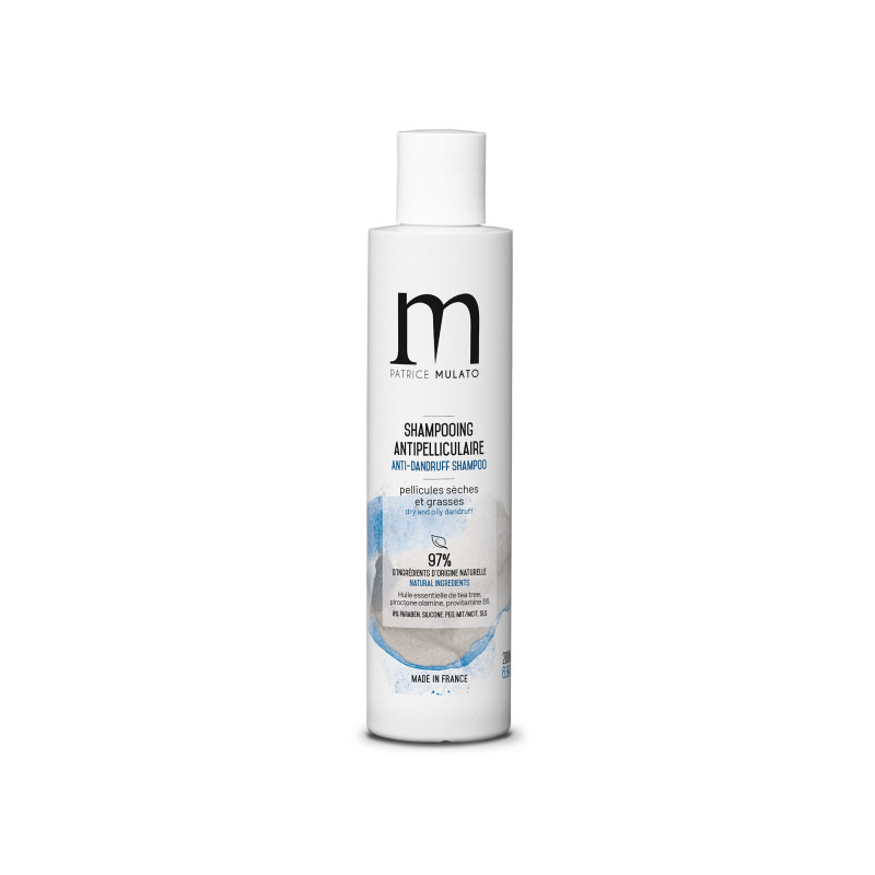Shampooing antipelliculaire professionnel 200 ml - Mulato