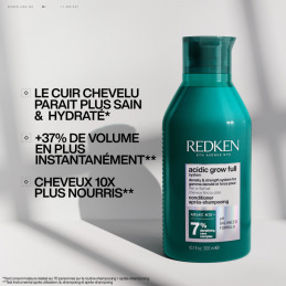 Soin densité Acidic Grow Full System Redken pour cheveux fins