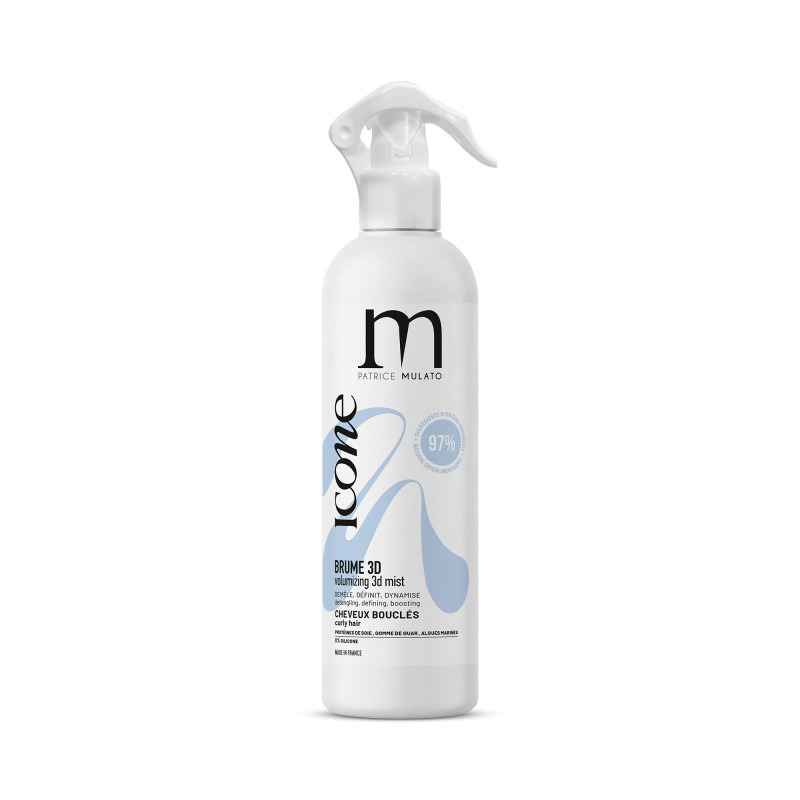 Brume coiffante pour cheveux bouclés 300 ml Mulato