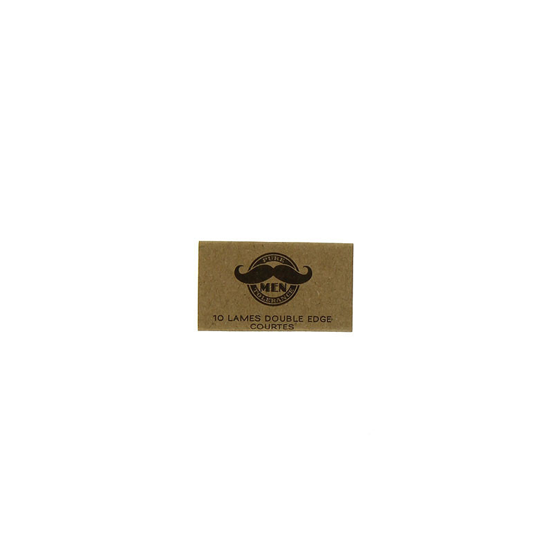 Boîte de 10 lames Double edge courtes Pure Men Tolerance
