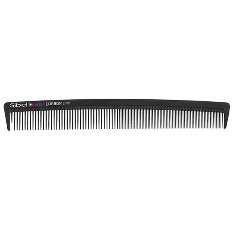 Peigne lissoir carbone 22,2 cm Sibel Peigne lissoir carbone 22,2 cm Sibel
