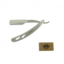 Rasoir coiffeur Pure Men Tolerance en aluminium argenté