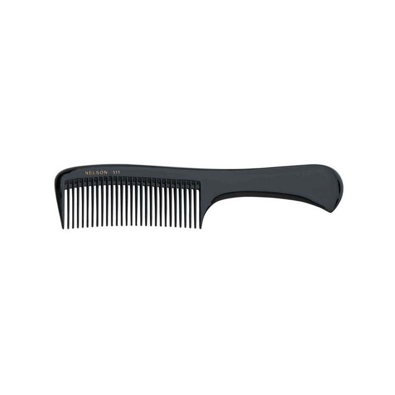 Peigne démêloir noir Sibel pour coiffure professionnelle