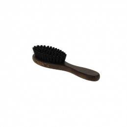 Brosse de finition coiffure en hêtre et fibres douces
