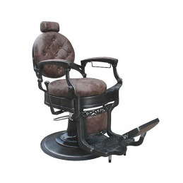 Fauteuil barbier professionnel Barock avec pompe hydraulique
