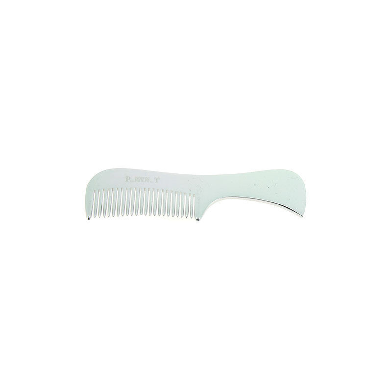 Mini peigne à barbe et moustache en aluminium Pure Men Tolerance