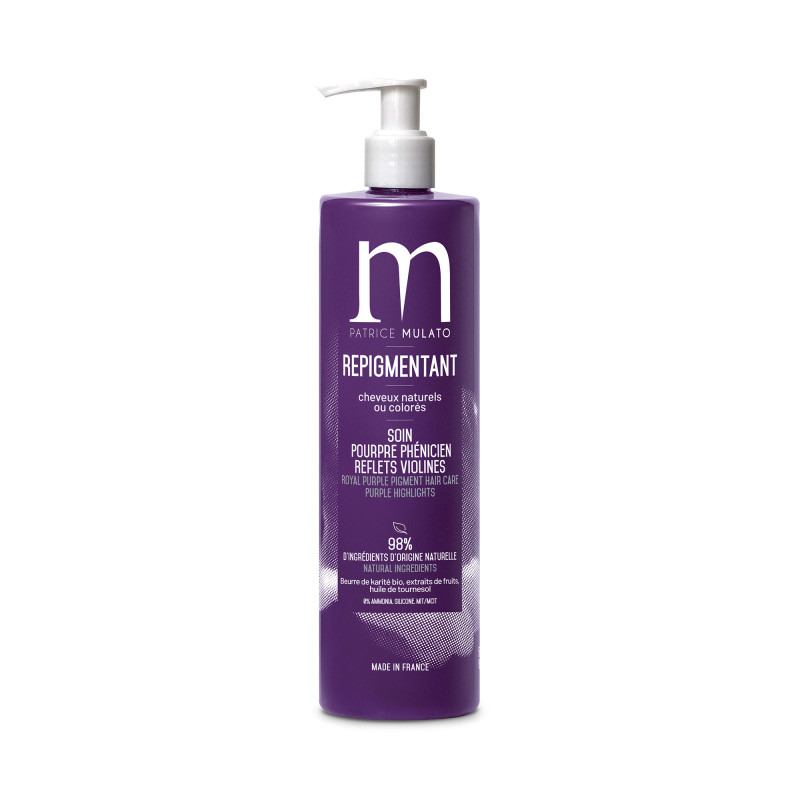 Soin repigmentant Pourpre phénicien violine 500ML - Mulato