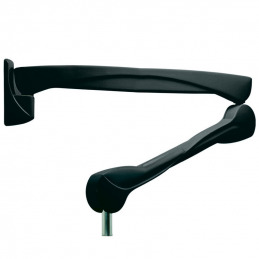 Bras articulé noir pour casque chauffant Quickolo Sibel