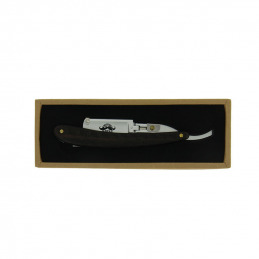 Rasoir coiffure Bois Black et 10 lames double edge courtes Rasoir coiffure Bois Black et 10 lames double edge courtes