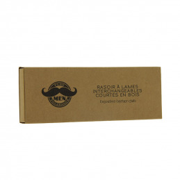 Rasoir à lame interchangeable en bois noir Pure Men Tolerance Rasoir à lame interchangeable en bois noir Pure Men Tolerance