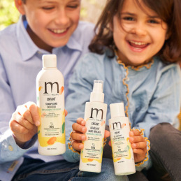 Shampoing douceur enfant parfum pêche-abricot 300ML Mulato