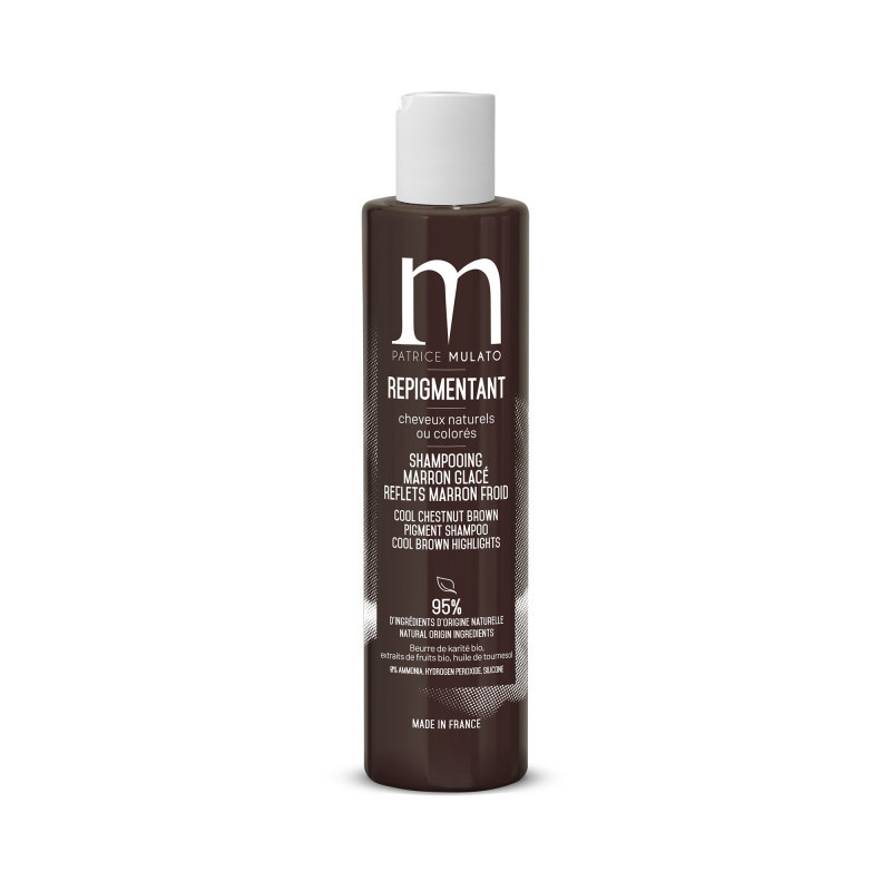Shampoing repigmentant Marron Glacé 200ML Mulato