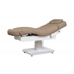 Table de massage électrique professionnelle chauffante Weelko Leus 3 moteurs beige