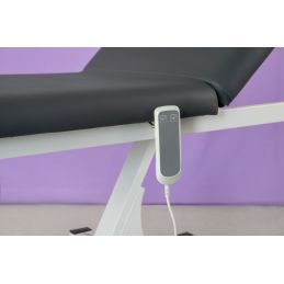Table électrique Weelko noire avec structure métallique Table électrique Weelko noire avec structure métallique