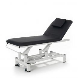 Table de massage électrique professionnelle Weelko noire 1 moteur structure métallique