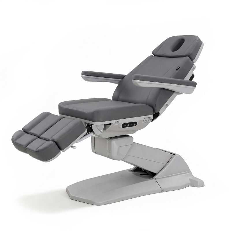 Fauteuil pédicure électrique Weelko Medial+ gris 3 moteurs