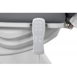 Fauteuil pédicure électrique professionnel Weelko Solstice gris 3 moteurs Fauteuil pédicure électrique professionnel Weelko Solstice gris 3 moteurs