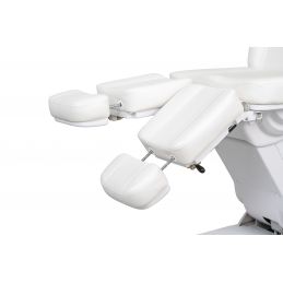 Fauteuil Weelko Solstice blanc avec accoudoirs rabattables Fauteuil Weelko Solstice blanc avec accoudoirs rabattables