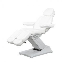 Fauteuil pédicure électrique Weelko Solstice blanc 3 moteurs