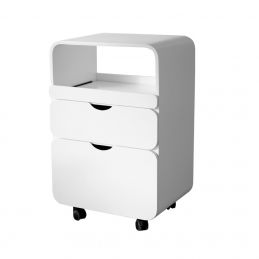Desserte coiffure professionnelle Tidy avec compartiment central