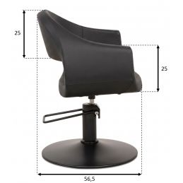 Fauteuil professionnel Glam avec pompe verrouillable