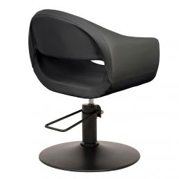 Fauteuil de coiffure Mudi Glam à assise monobloc