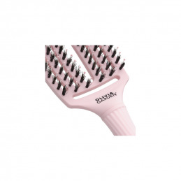 Fingerbrush Iconic Boar & Nylon brosse démêlante rose pastel