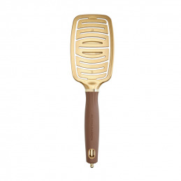 Brosse professionnelle Flex Nylon Gold&Brown Olivia Garden