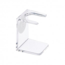 Porte-blaireau transparent en plexiglass Barburys