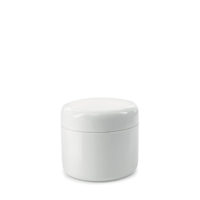 Pot cosmétique blanc 50 ml avec opercule Pbi