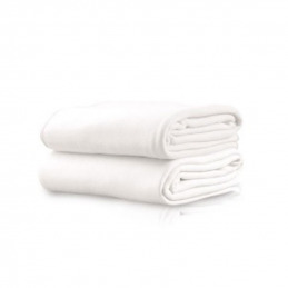 Couverture polaire blanche 180 x 120 cm Pbi