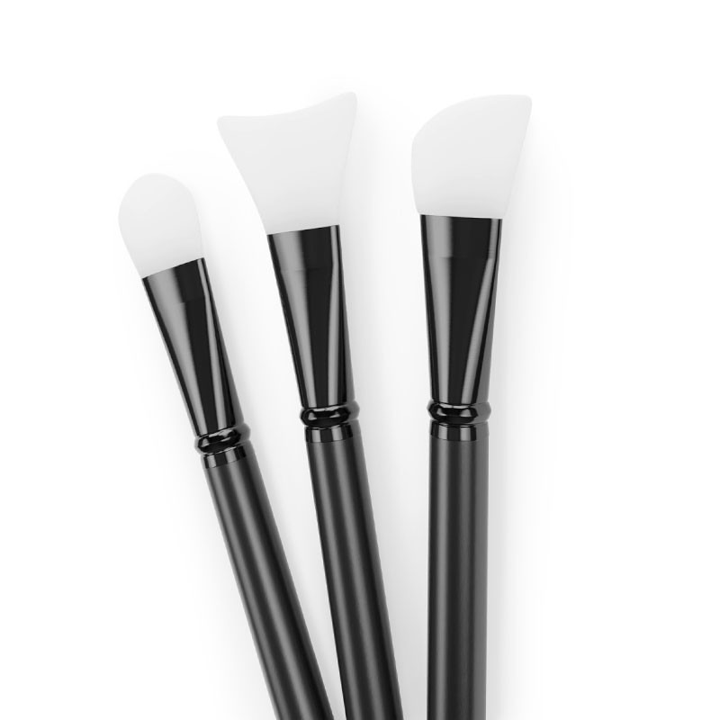 Kit Pbi de 3 spatules en silicone pour soins esthétiques
