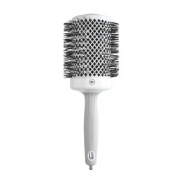 Brosse brushing céramique 65 mm White&Grey Olivia Garden