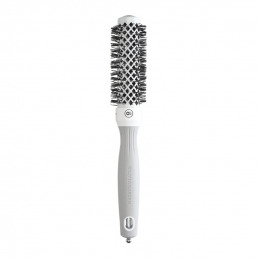 Brosse ronde de brushing 25 mm White&Grey - Olivia Garden